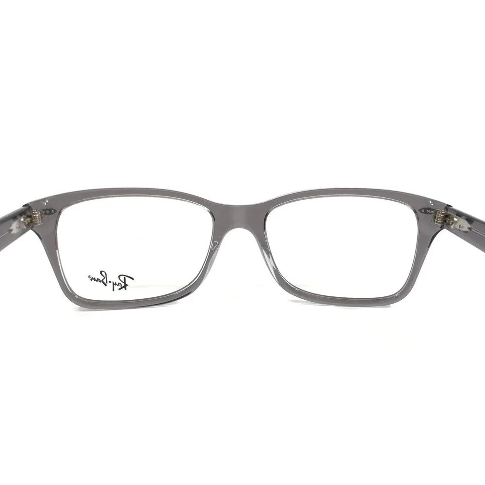 Ray-Ban Eyeglasses Frames RB5428 8111 Transparent Gray Square Full Rim 53-17-145